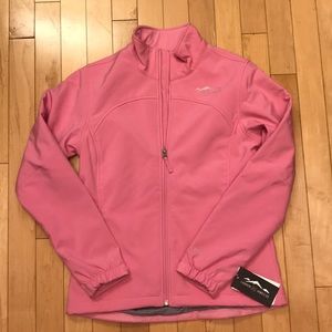 NWT Pink Lauren James preptec soft shell jacket.